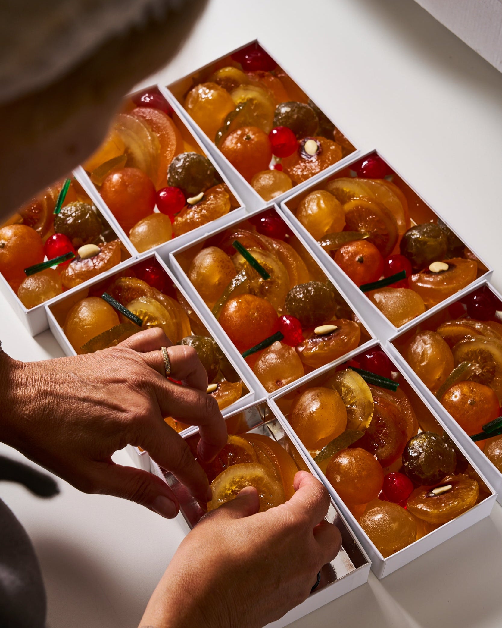 Boîte "Bijou" de Fruits Confits assortis