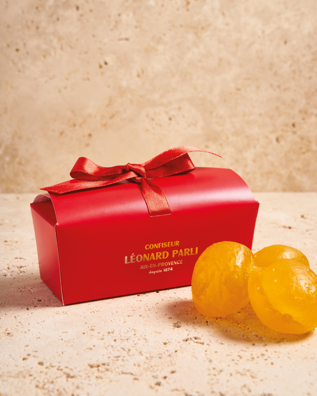 Ballotin Abricots "Rosé de Provence" Confits