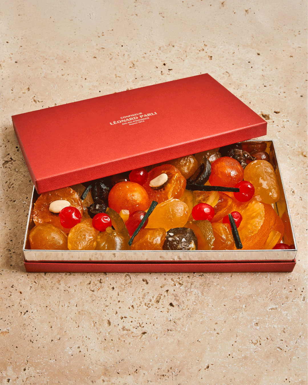 Coffret assorti de Fruits Confits