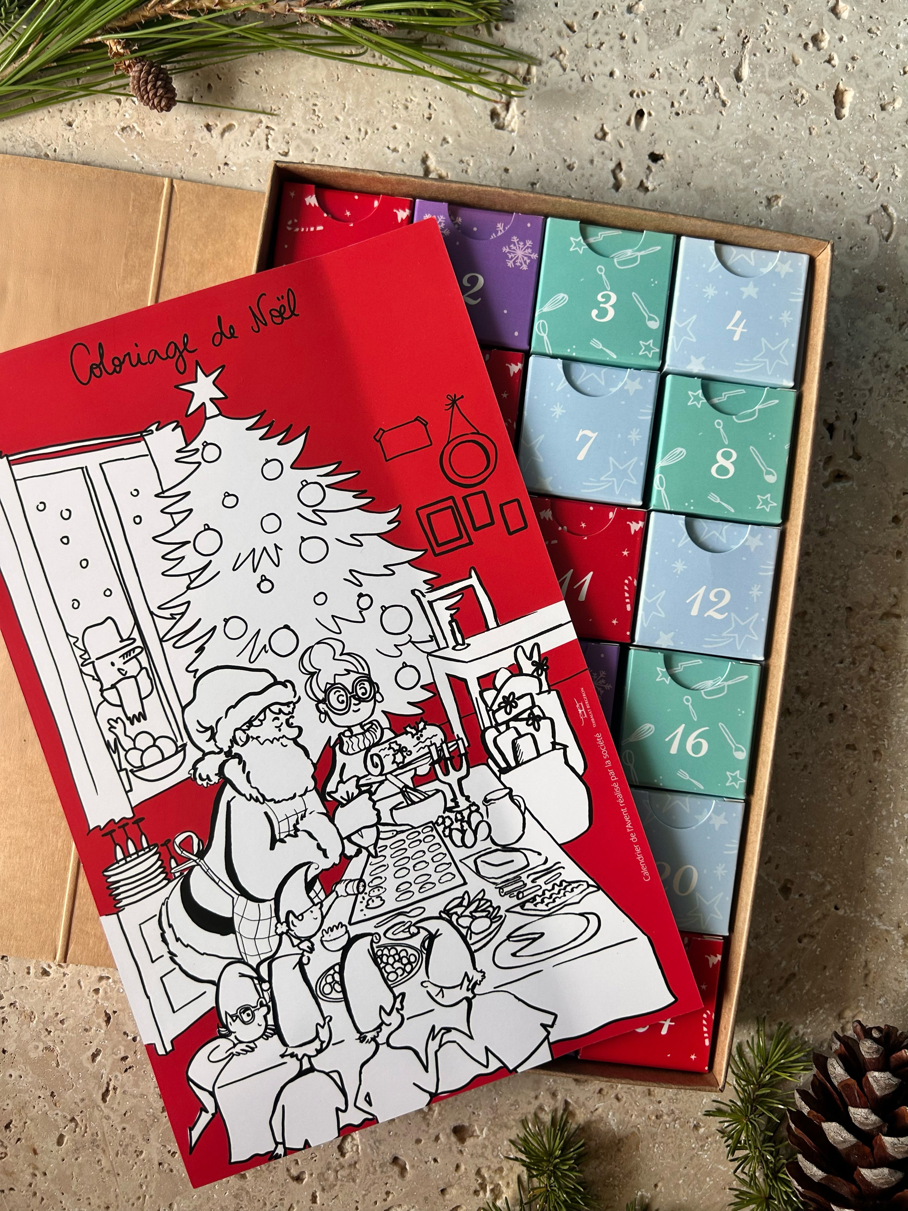 Calendrier de l'Avent - Conte de l'Avent "Préparons Noël"