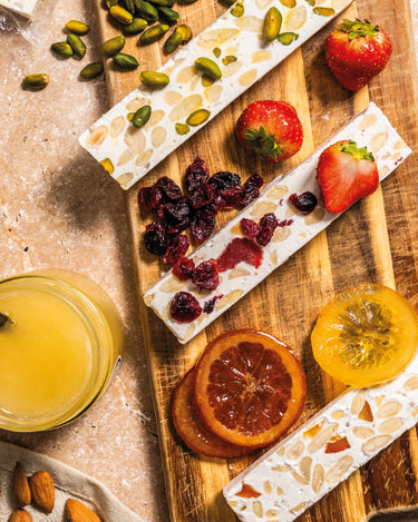 Barre Nougat Blanc Pistache