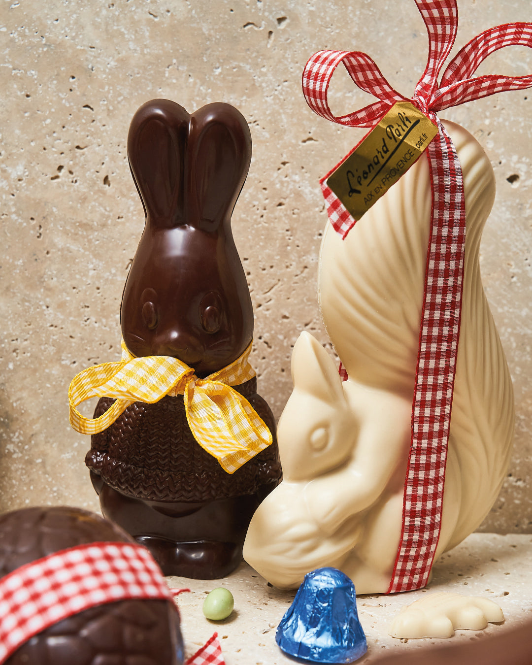 Lapin de Pâques Pull en Chocolat